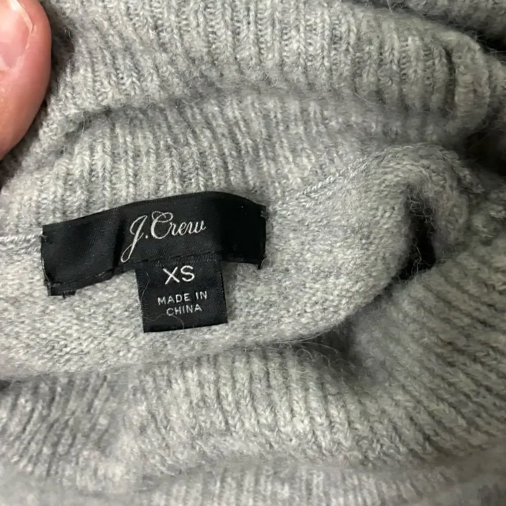 J. Crew Turtleneck Dress in Supersoft Yarn